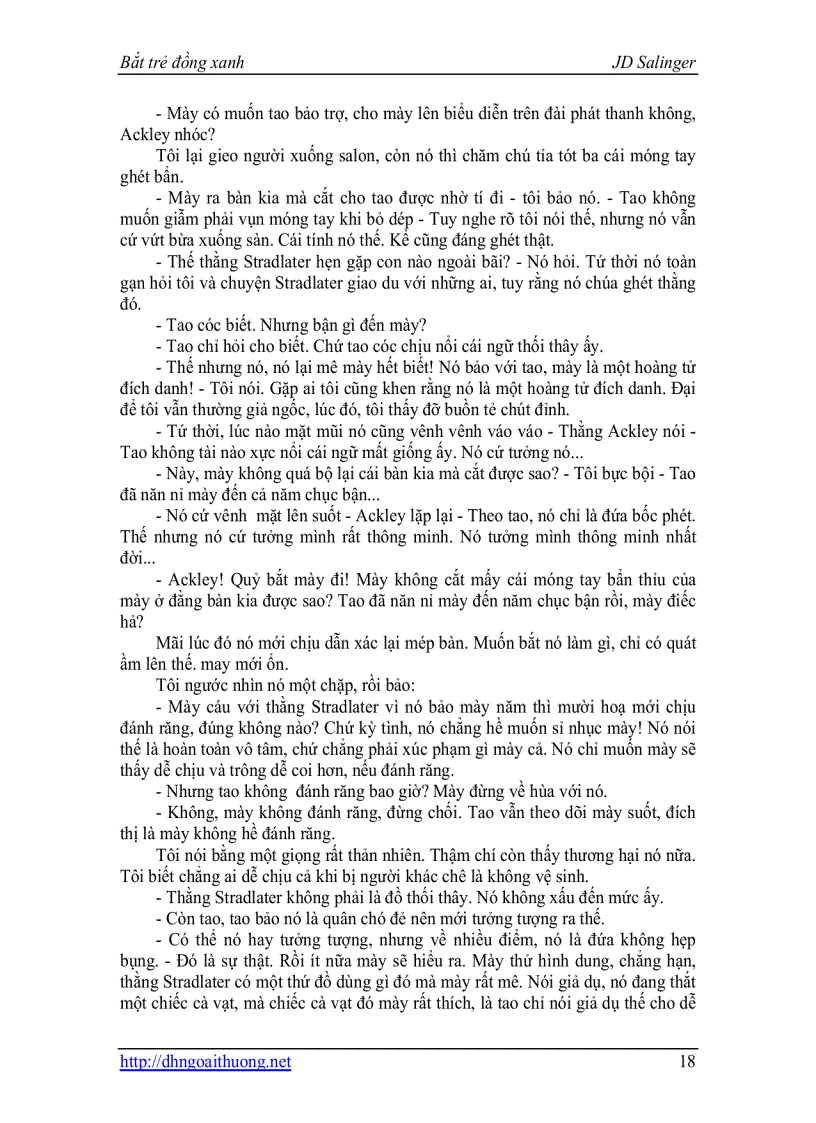 image for page Bat tre dong xanh JeromDavidSalinger pdf