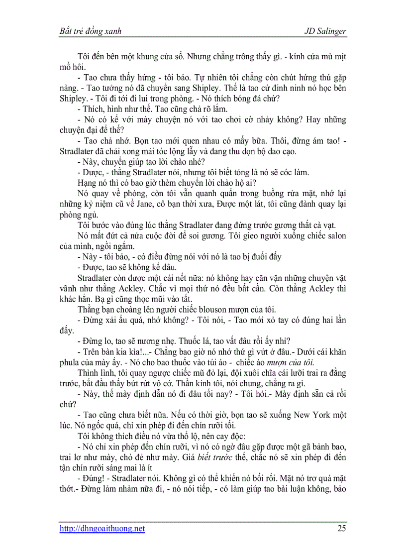 image for page Bat tre dong xanh JeromDavidSalinger pdf