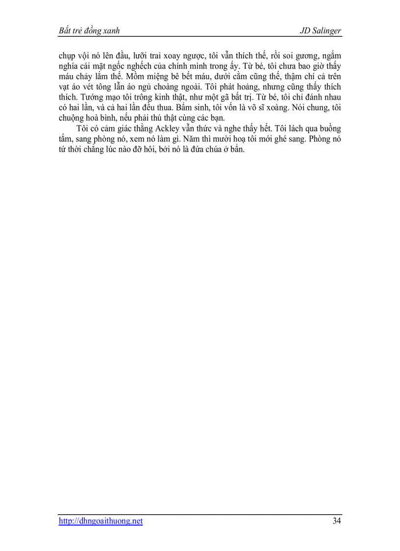 image for page Bat tre dong xanh JeromDavidSalinger pdf