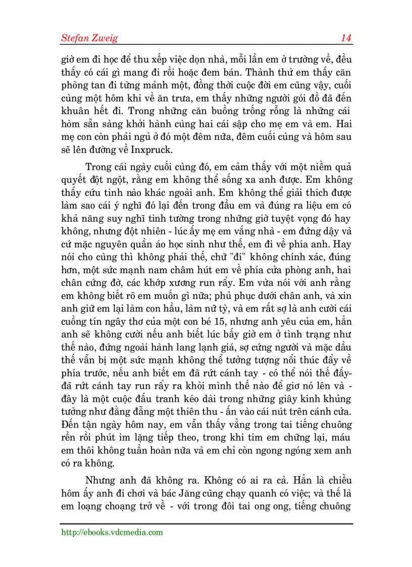 image for page Bức thư của người đàn bà không quen