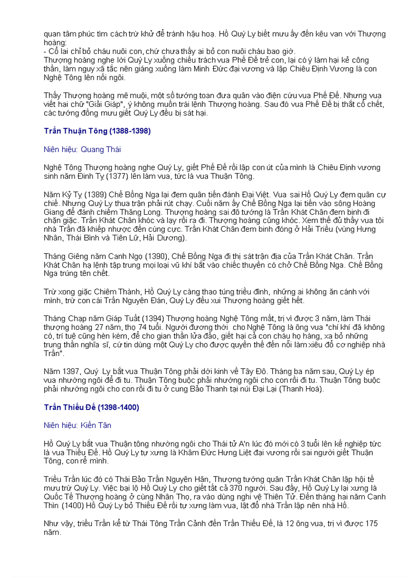 image for page Các Triều Đại Việt Nam