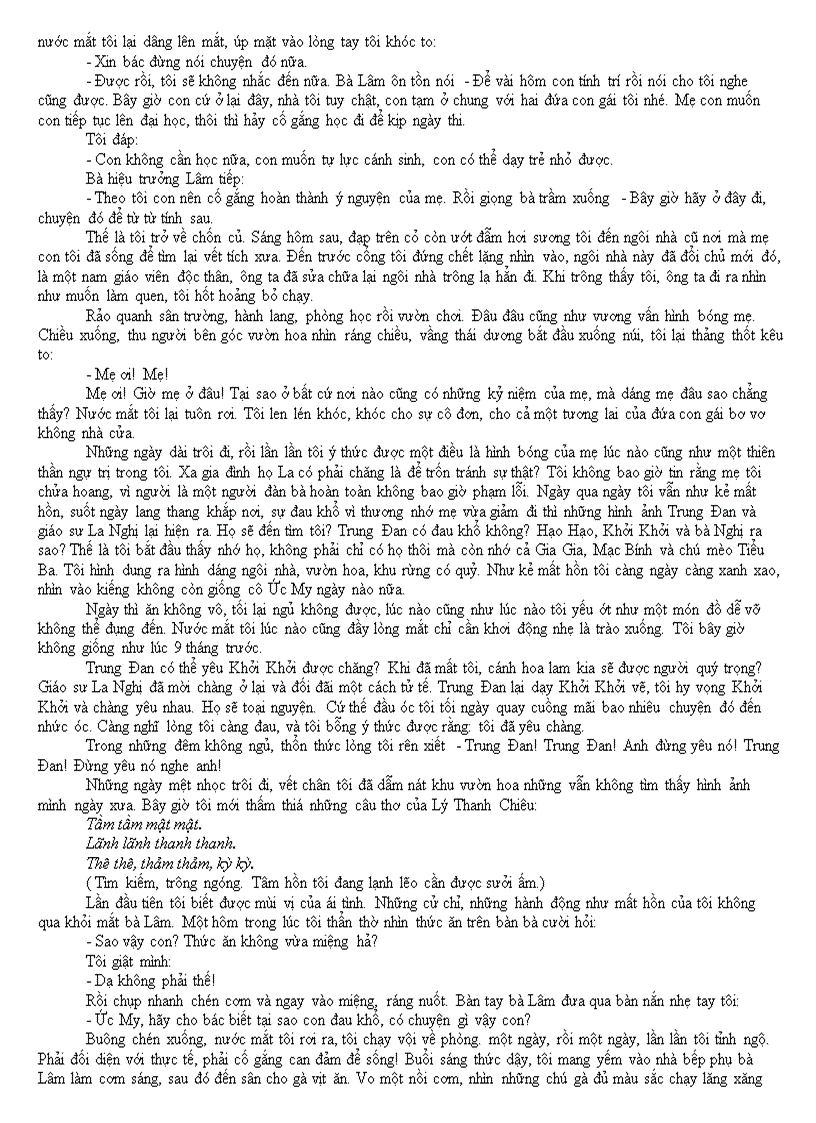 image for page Cánh hoa chùm gởi Quỳnh Dao