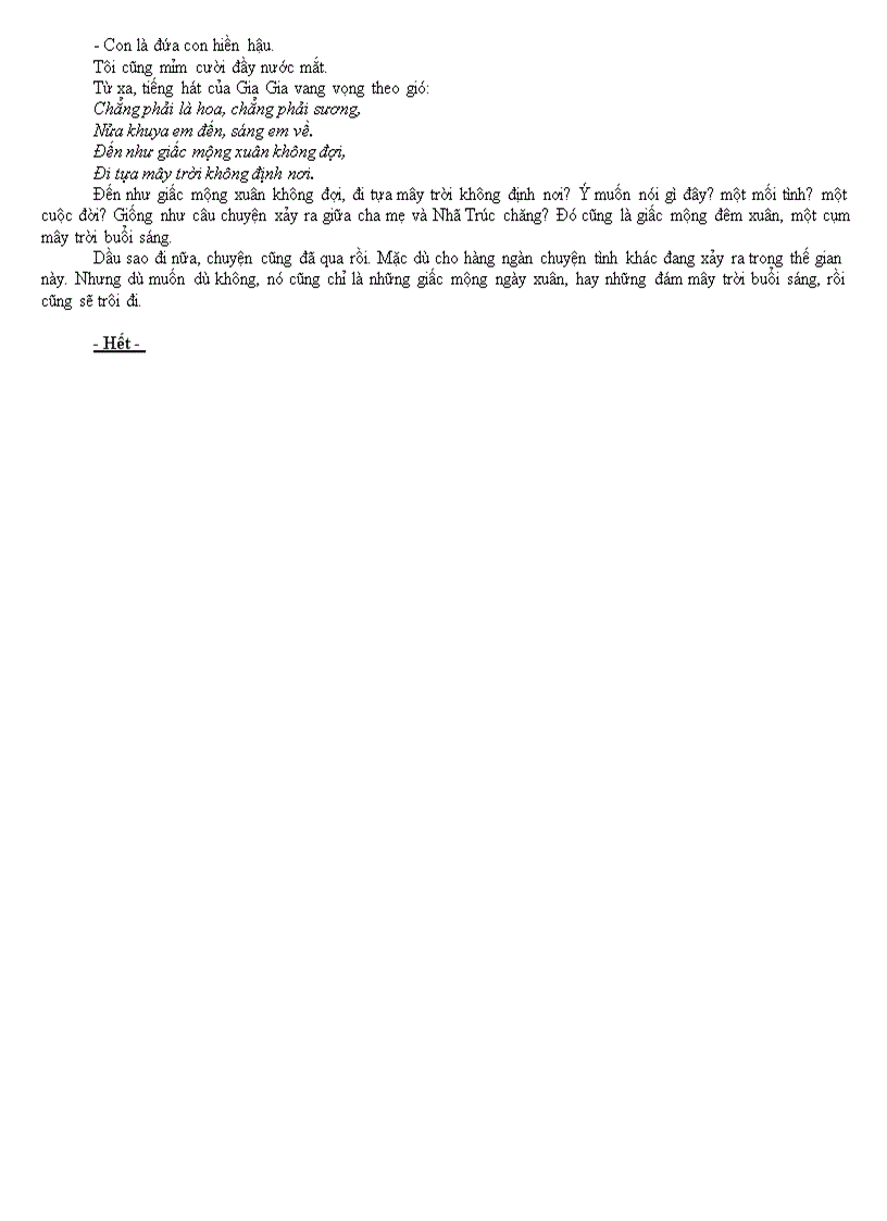 image for page Cánh hoa chùm gởi Quỳnh Dao