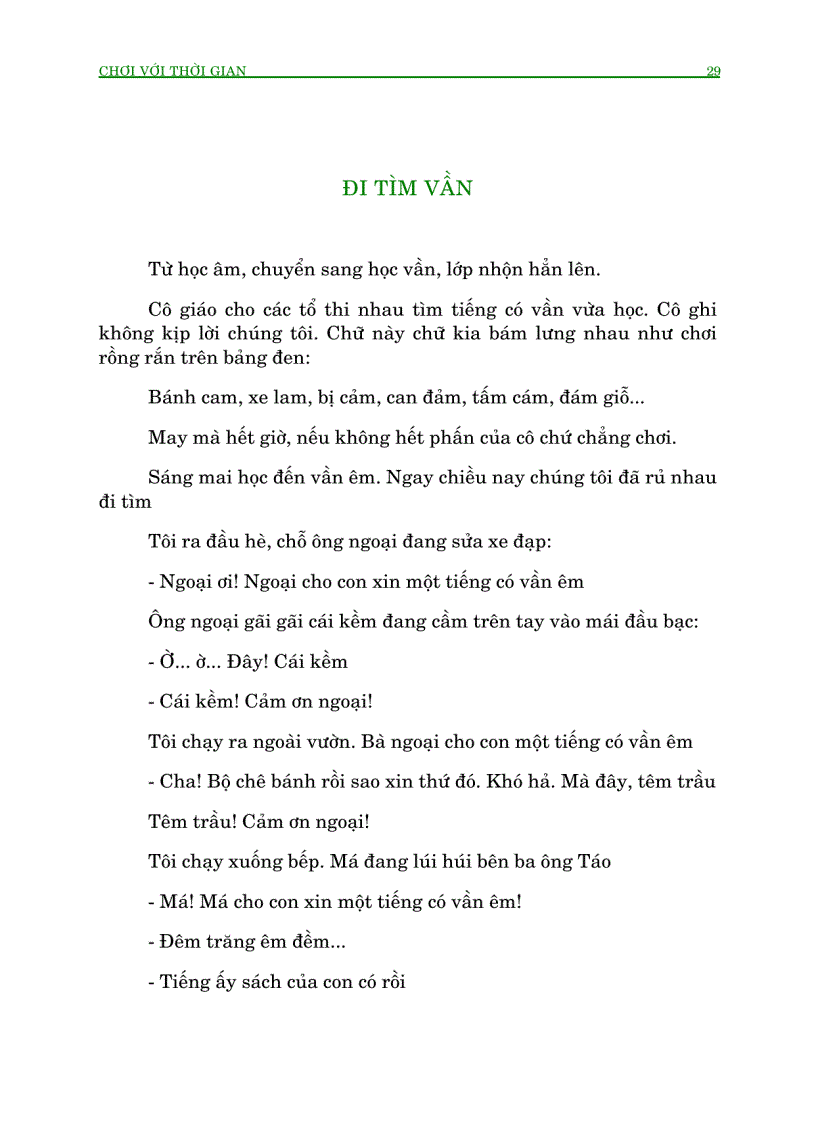 image for page Chơi với thời gian