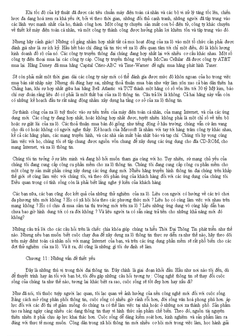 image for page Con đường Phía trước Bill Gates