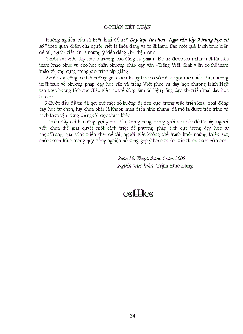 image for page Dạy học tự chọn