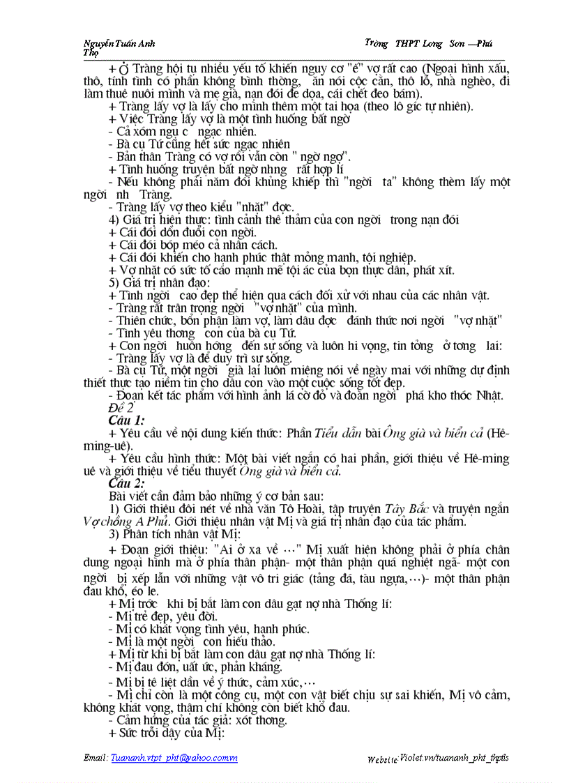 image for page GA Văn 12 CB HKII