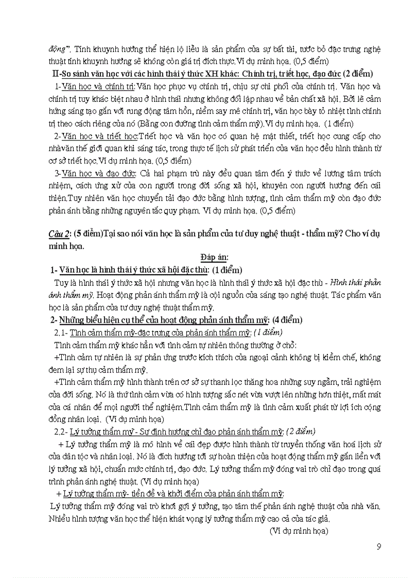 image for page Ngân hàng câu hỏi LLVH