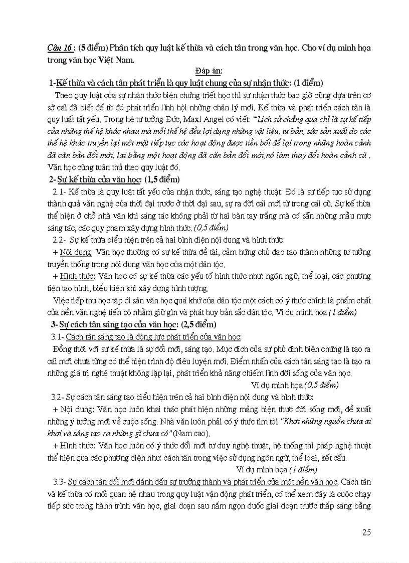 image for page Ngân hàng câu hỏi LLVH