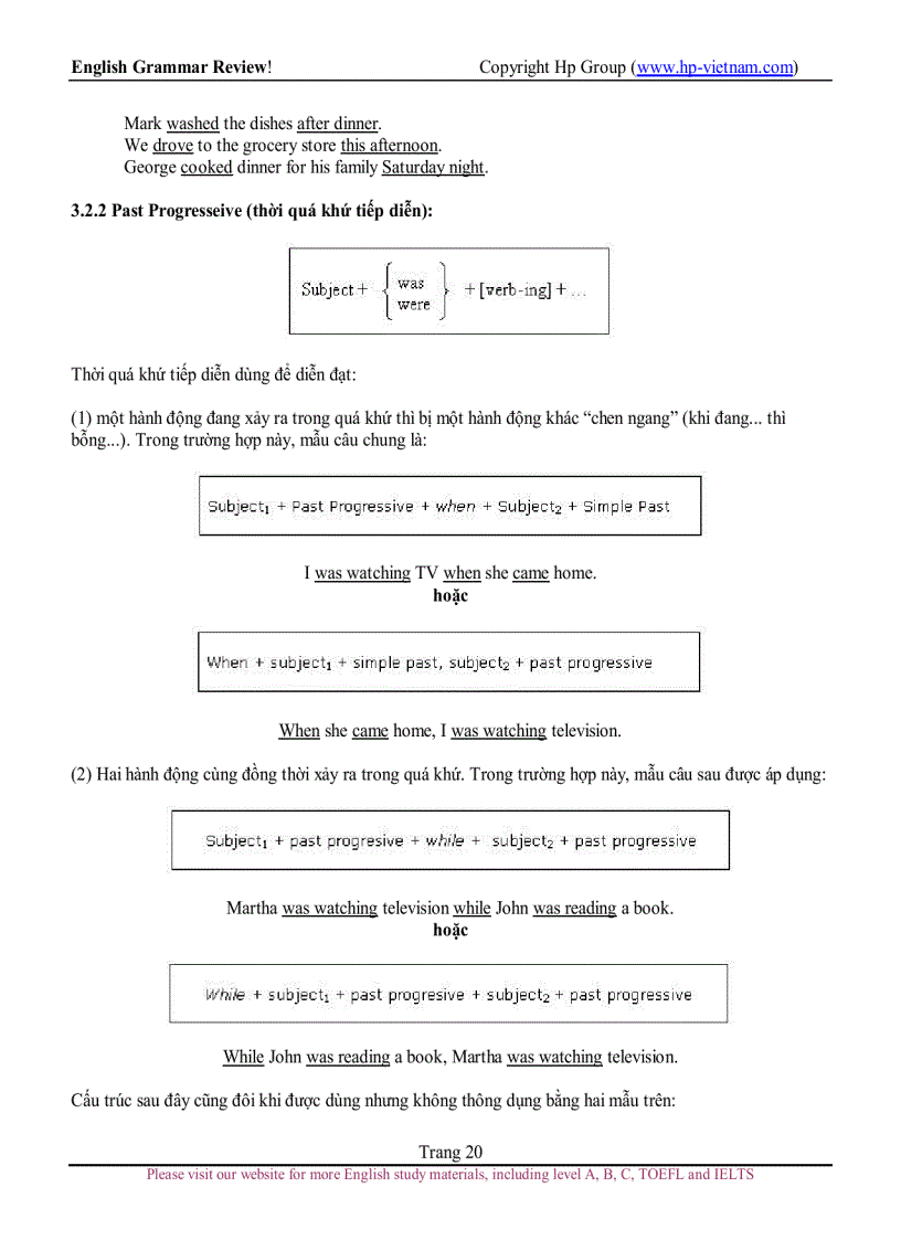 image for page Ngữ pháp tiếng anh