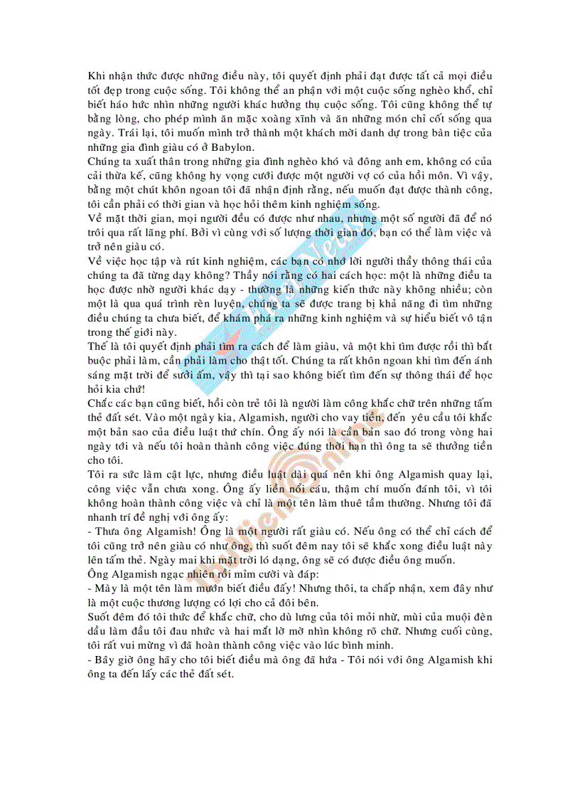 image for page Người giàu nhất thành BABYLON