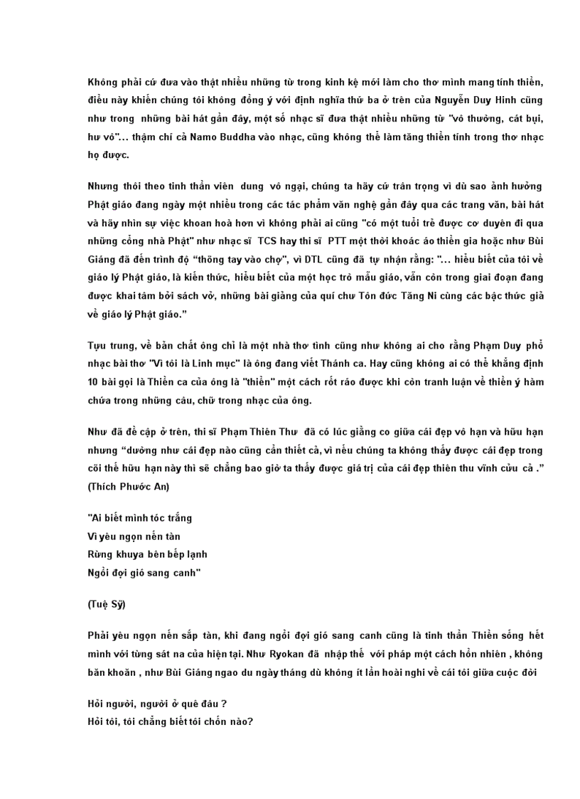 image for page Thơ thiền Thiền tính trong thơ và sự ngộ nhận