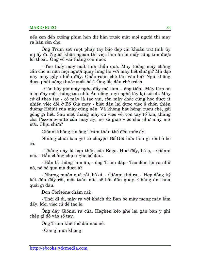 image for page Tiểu thuyết Bố già P1