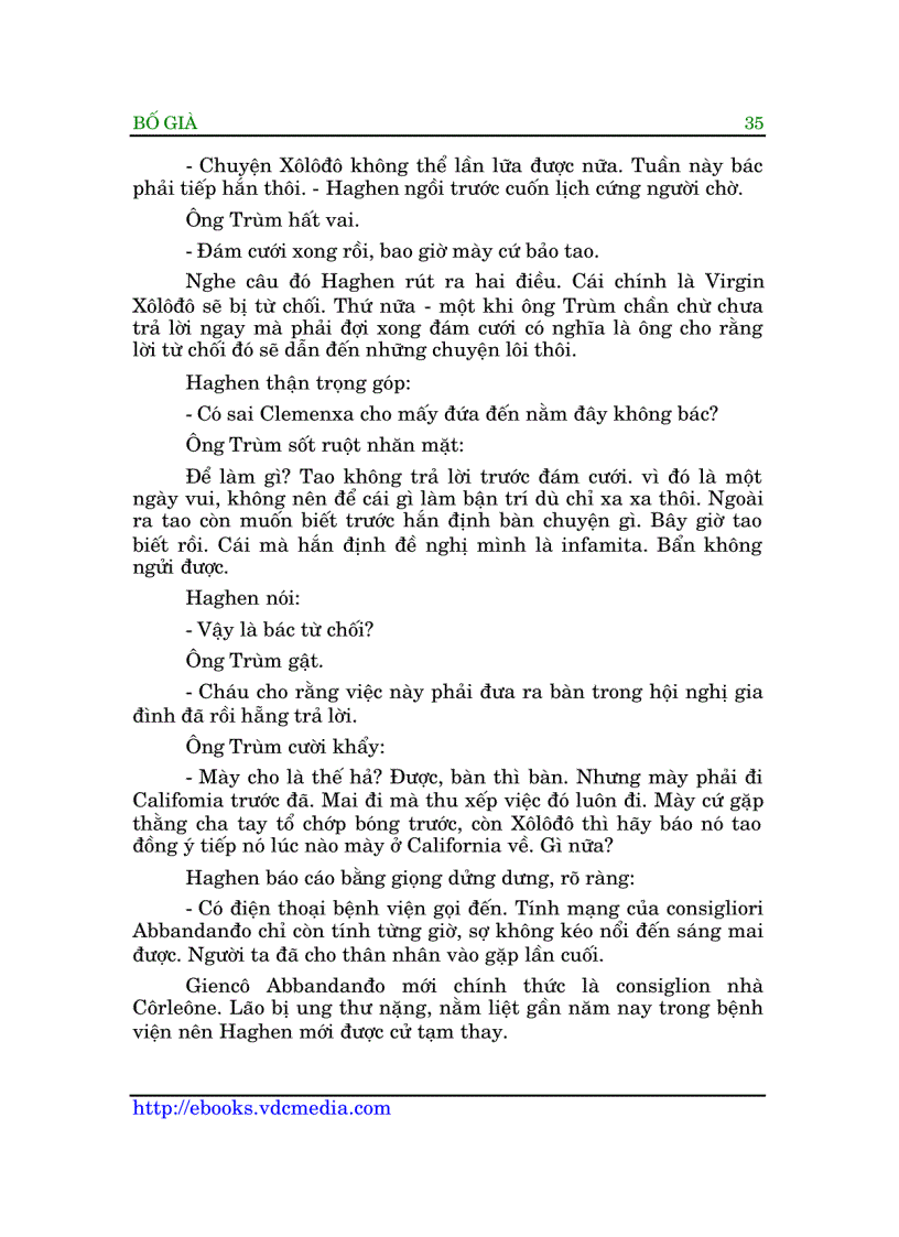 image for page Tiểu thuyết Bố già P1