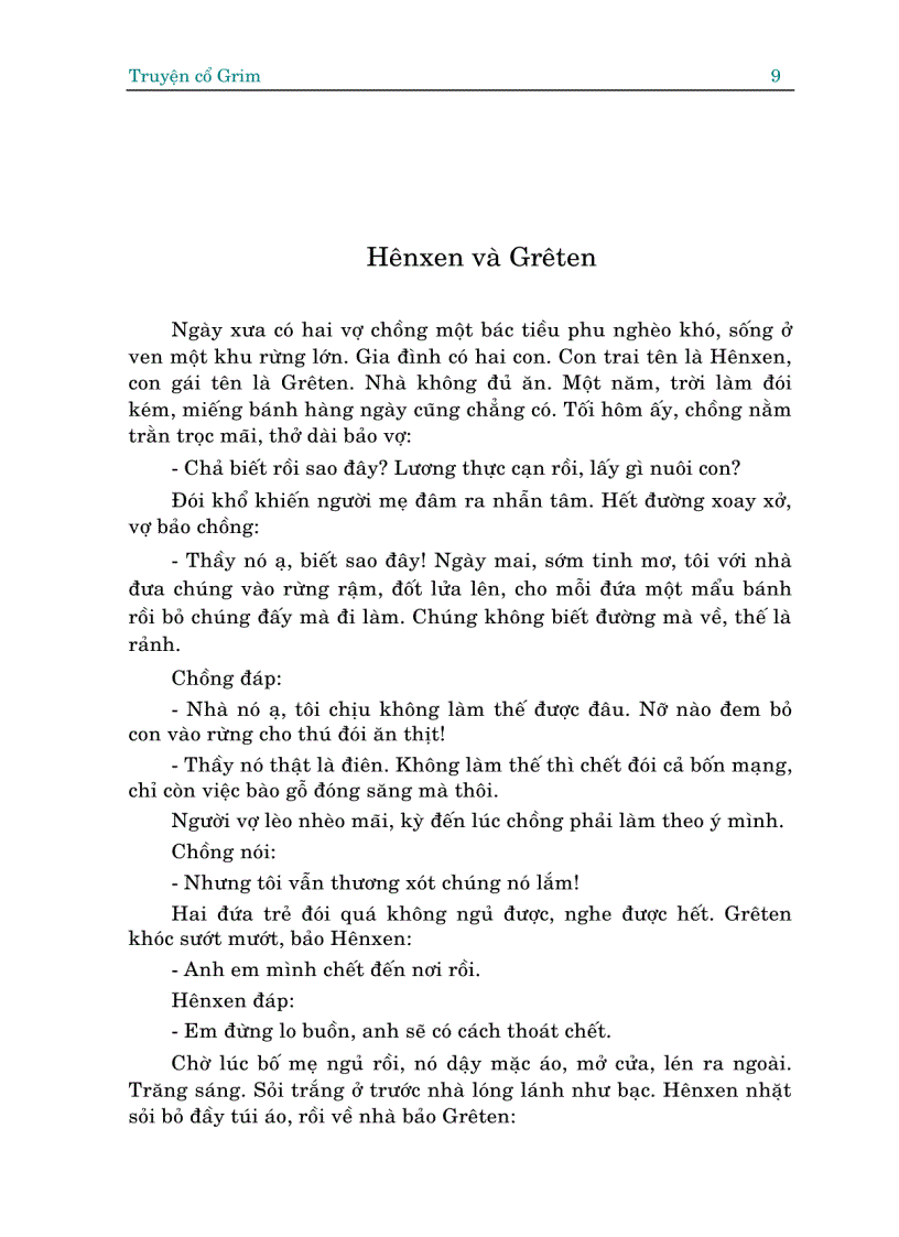 image for page Truyện cổ Grim