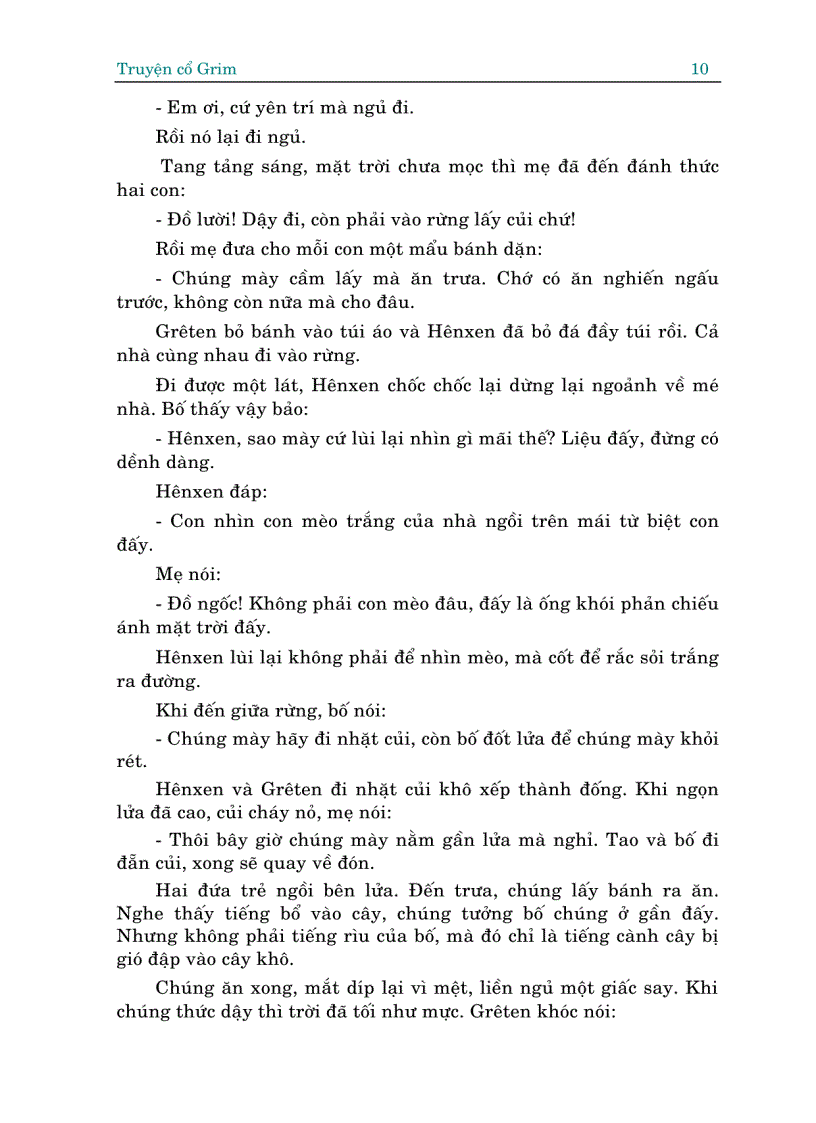 image for page Truyện cổ Grim