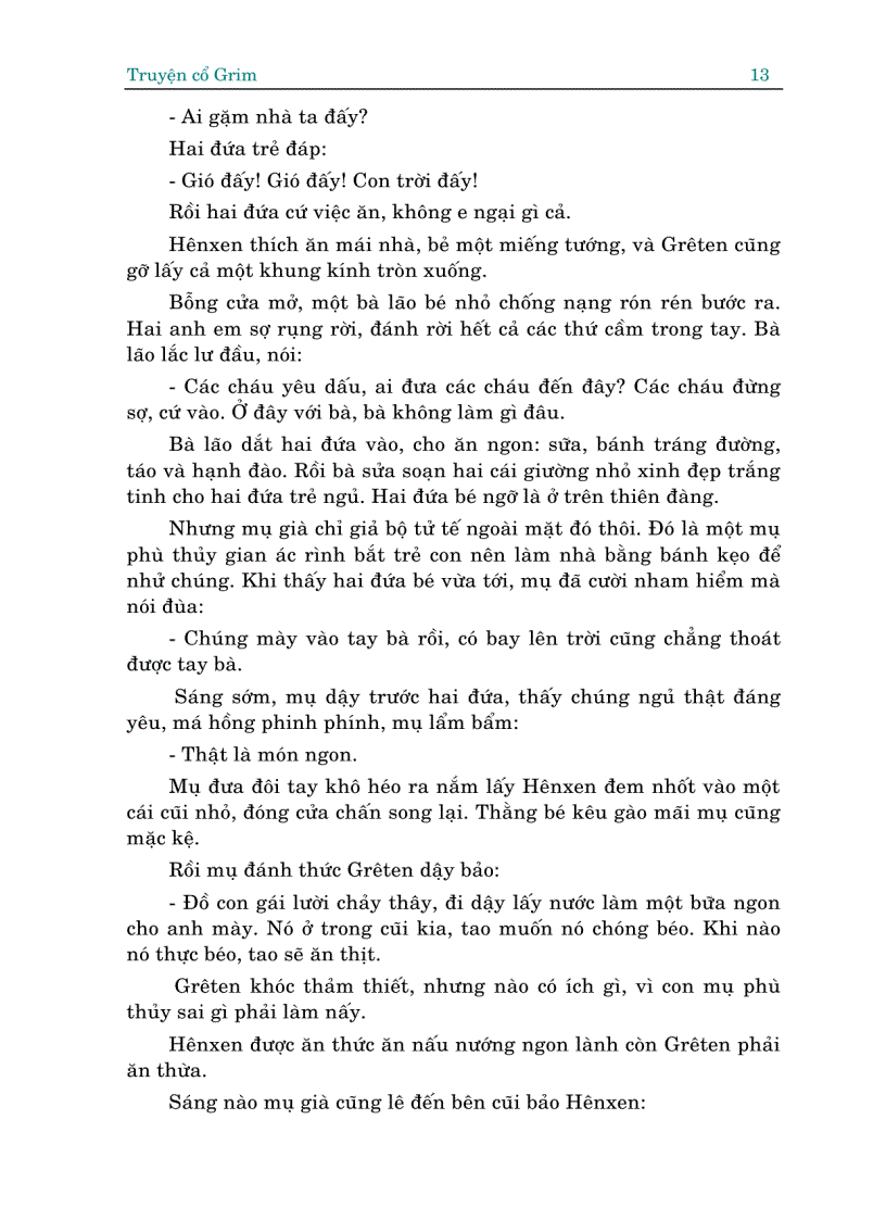 image for page Truyện cổ Grim