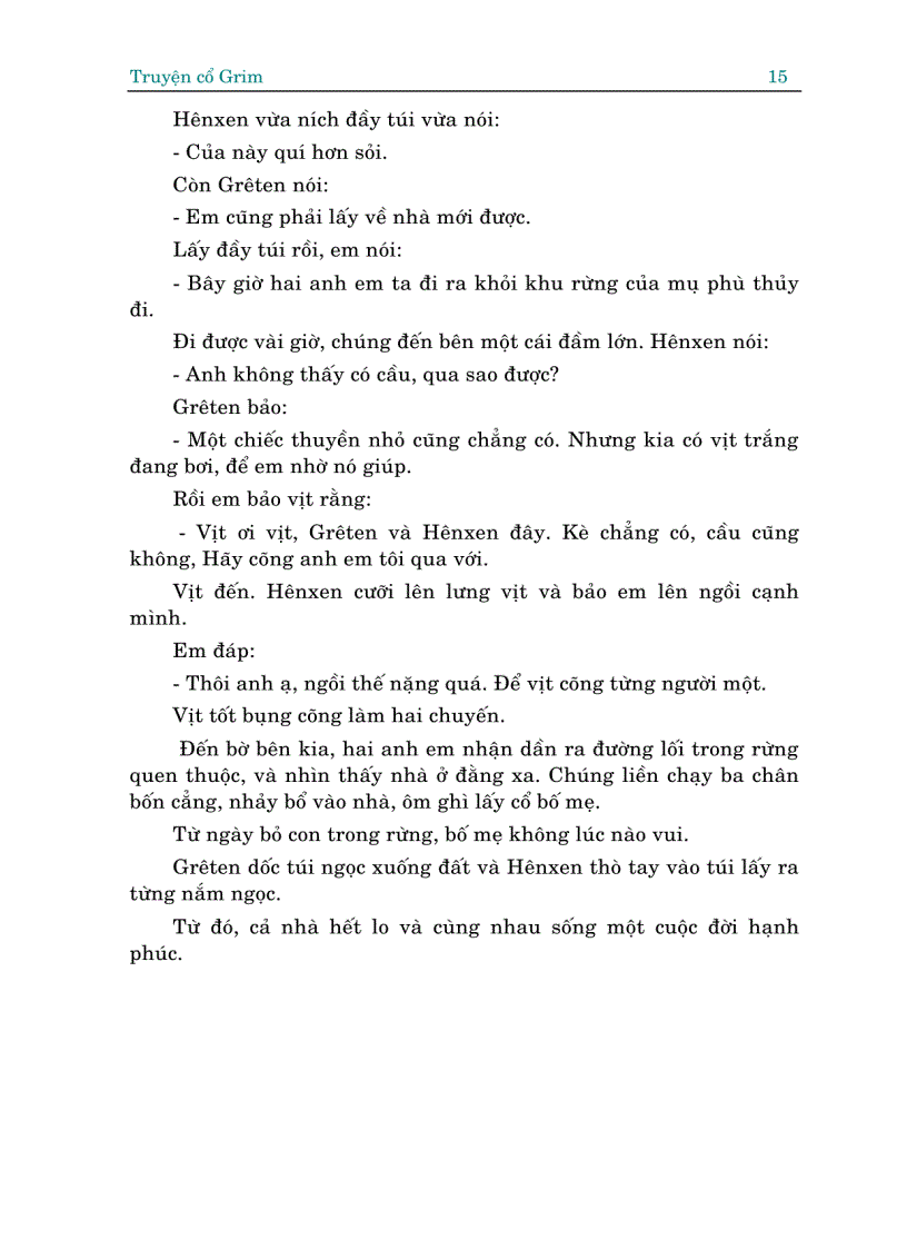 image for page Truyện cổ Grim