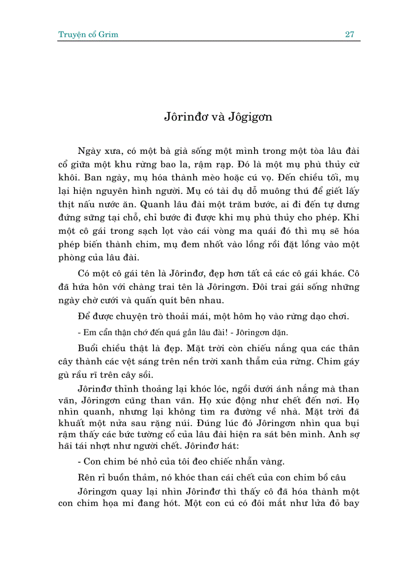 image for page Truyện cổ Grim