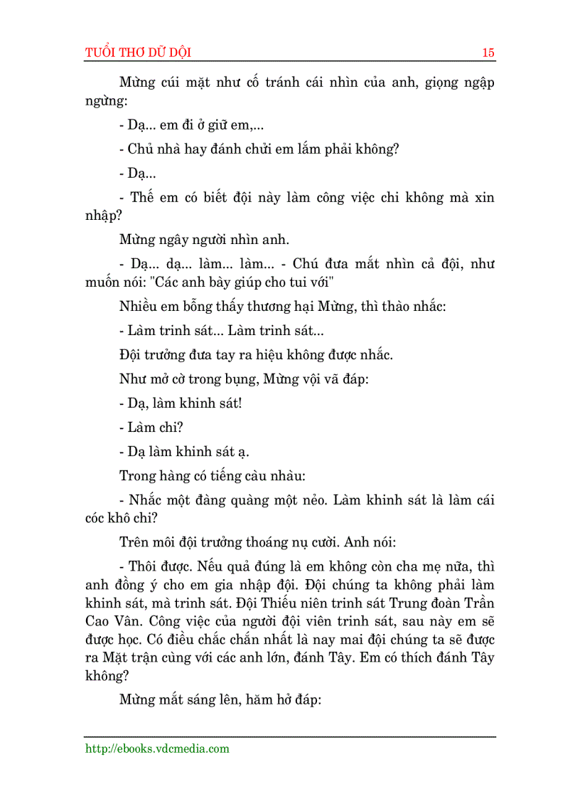 image for page Tuổi thơ dữ dội