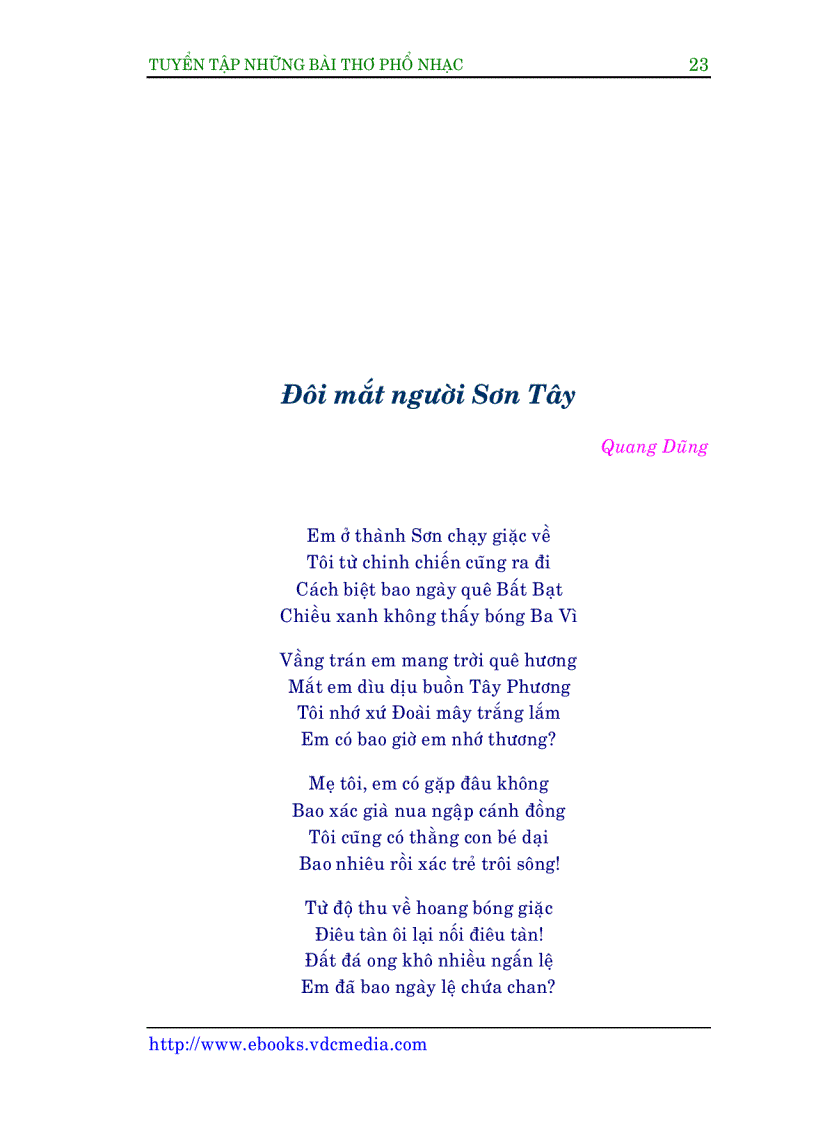 image for page Tuyểm tập những bài thơ phổ nhạc