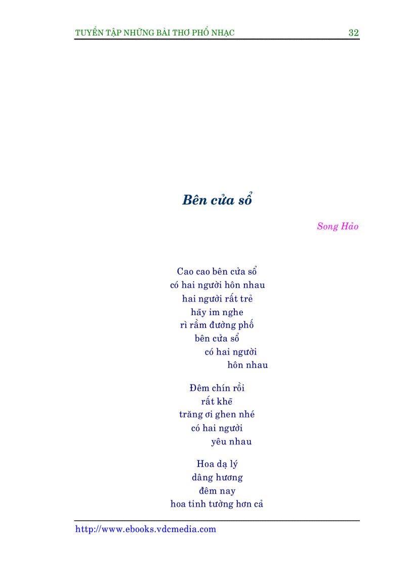 image for page Tuyểm tập những bài thơ phổ nhạc