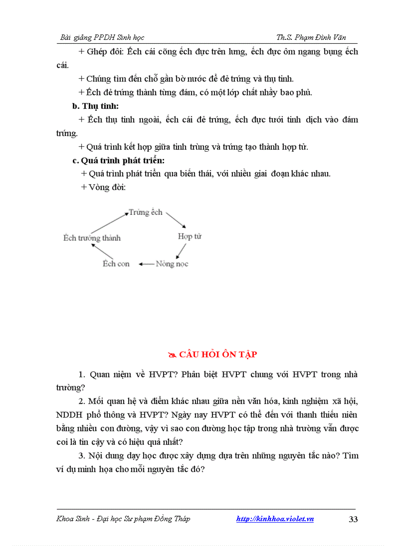 image for page Bài giảng phương pháp dạy học sinh học