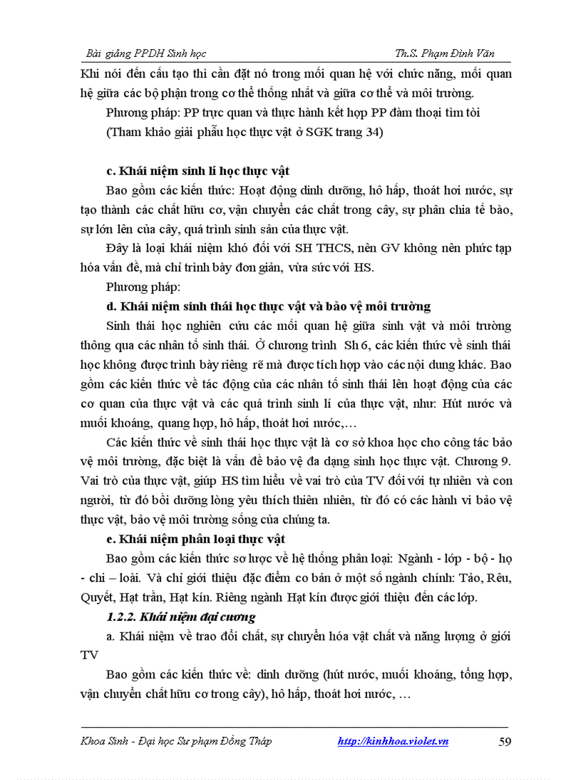 image for page Bài giảng phương pháp dạy học sinh học