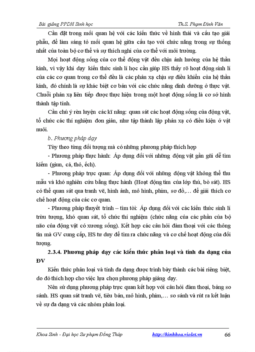 image for page Bài giảng phương pháp dạy học sinh học