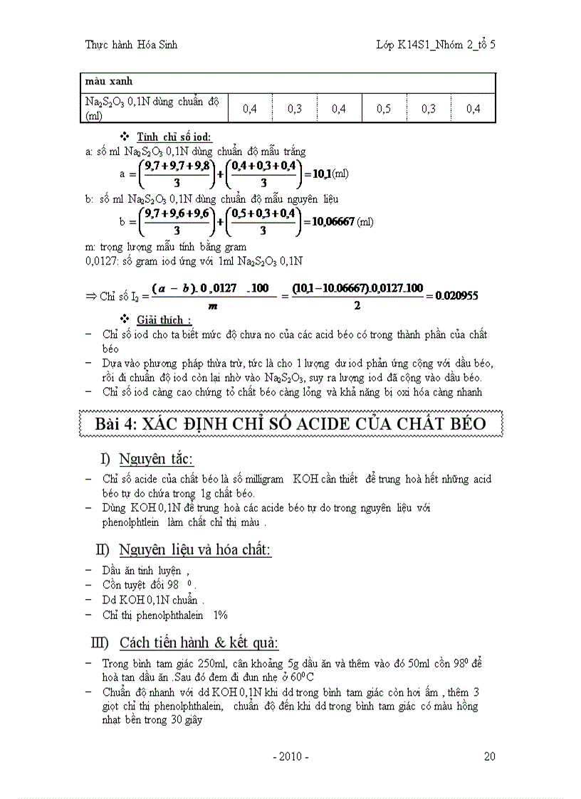 image for page Báo cáo hóa sinh