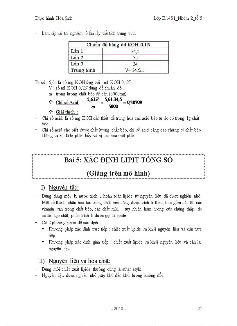 image for page Báo cáo hóa sinh