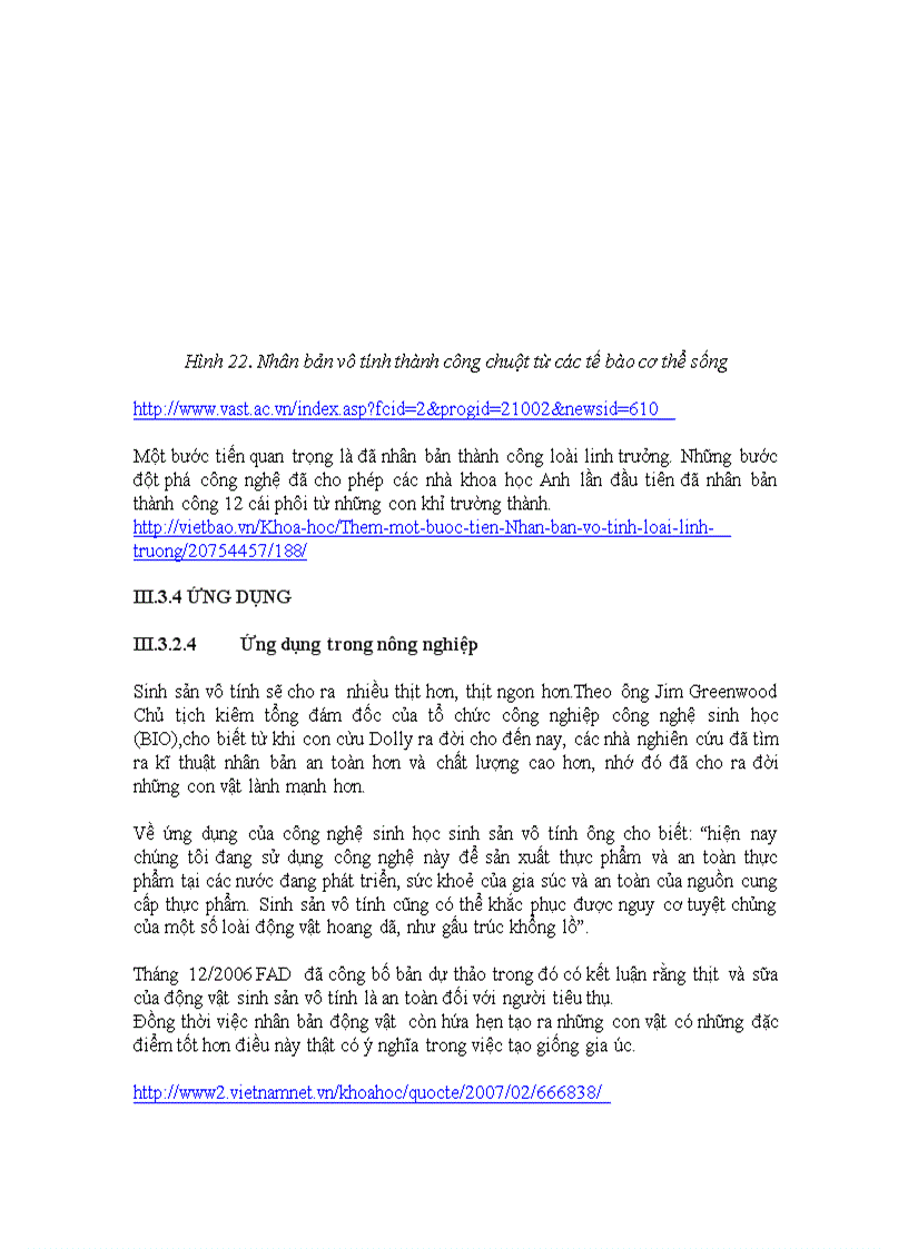 image for page Báo cáo Sinh học sinh sản Sinh sản vô tính ở động vật