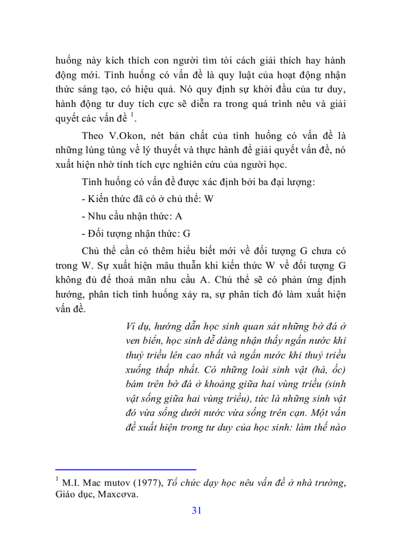 image for page Dạy học nêu vấn đề trong dạy học Sinh học