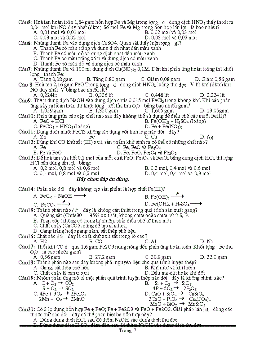 image for page De cuong hoa vo vo on Dai Hoc