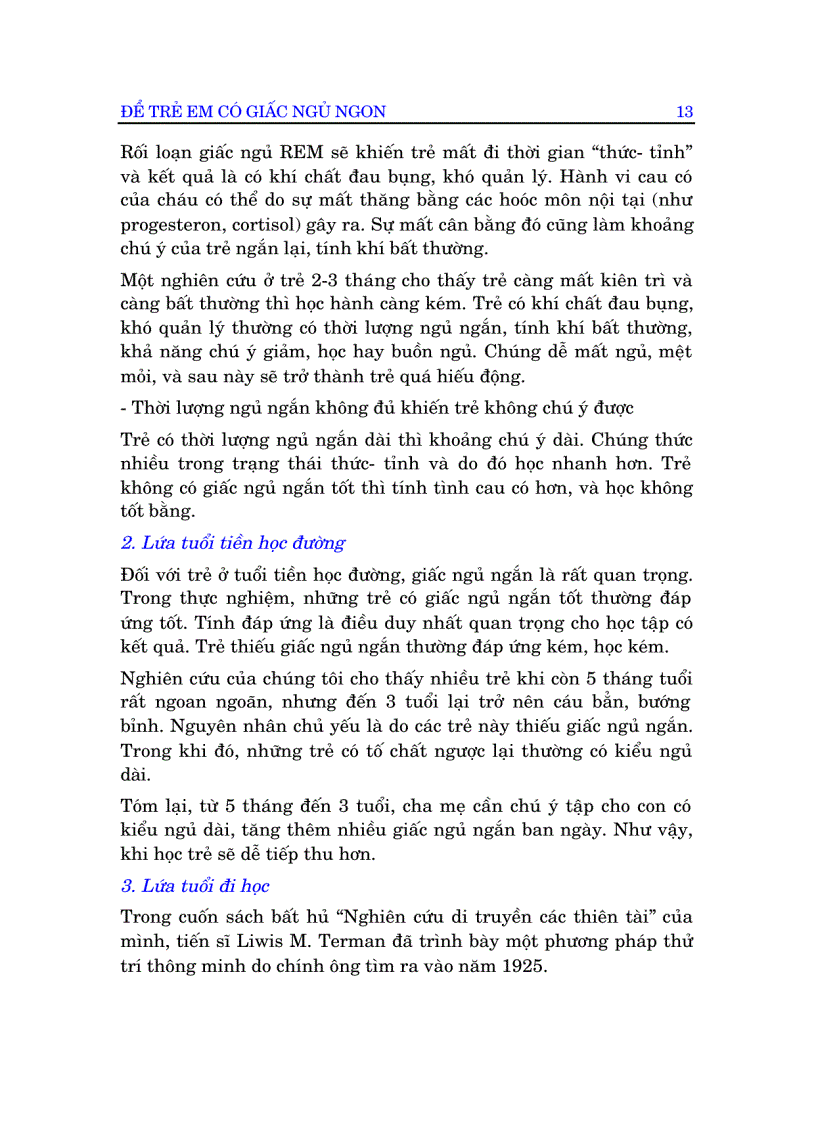 image for page Để trẻ em có giấc ngủ ngon