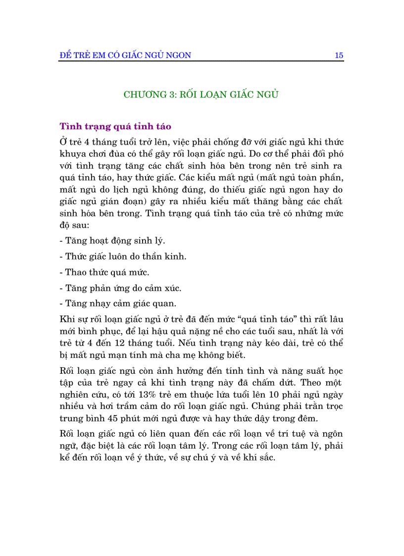 image for page Để trẻ em có giấc ngủ ngon