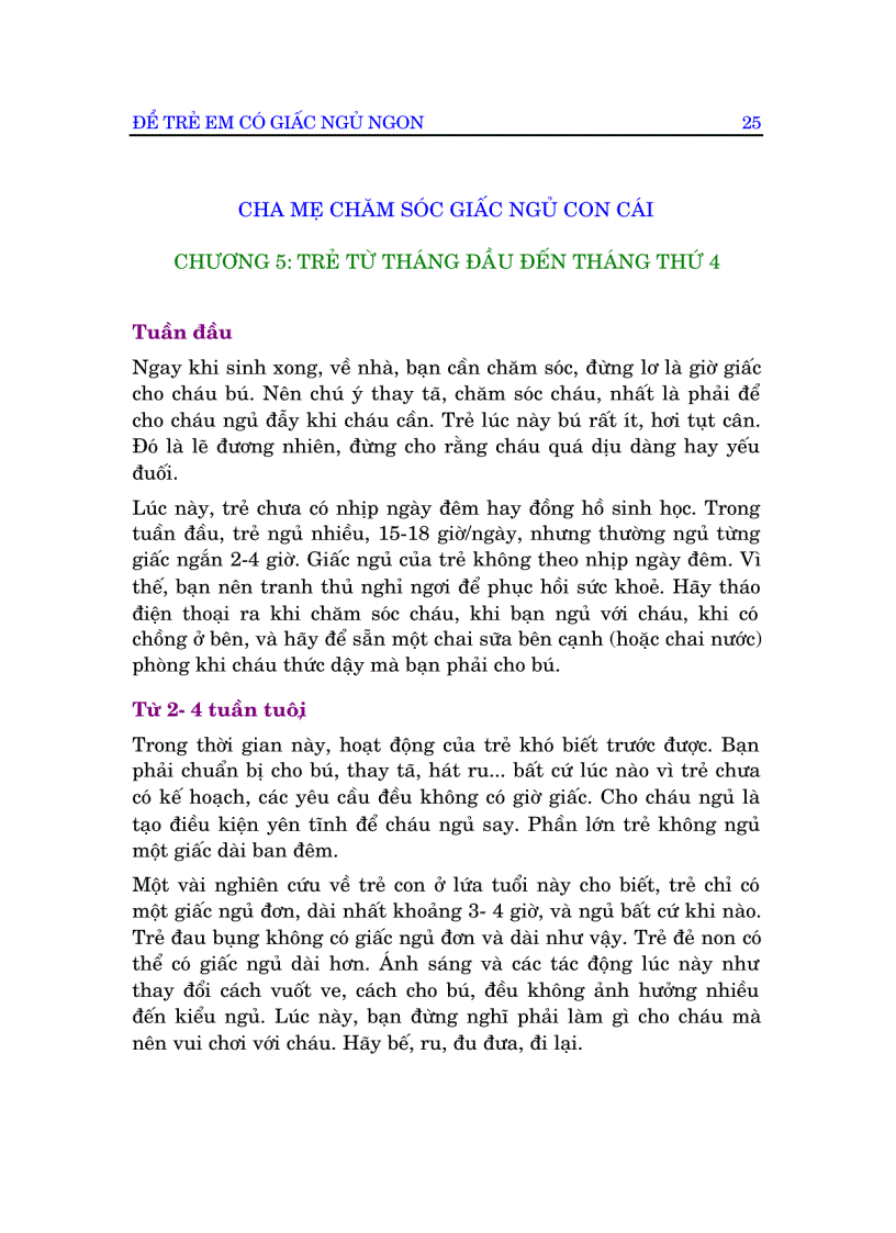 image for page Để trẻ em có giấc ngủ ngon