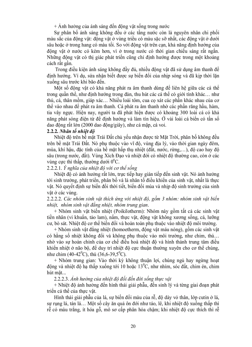 image for page Giáo trình Sinh thái học