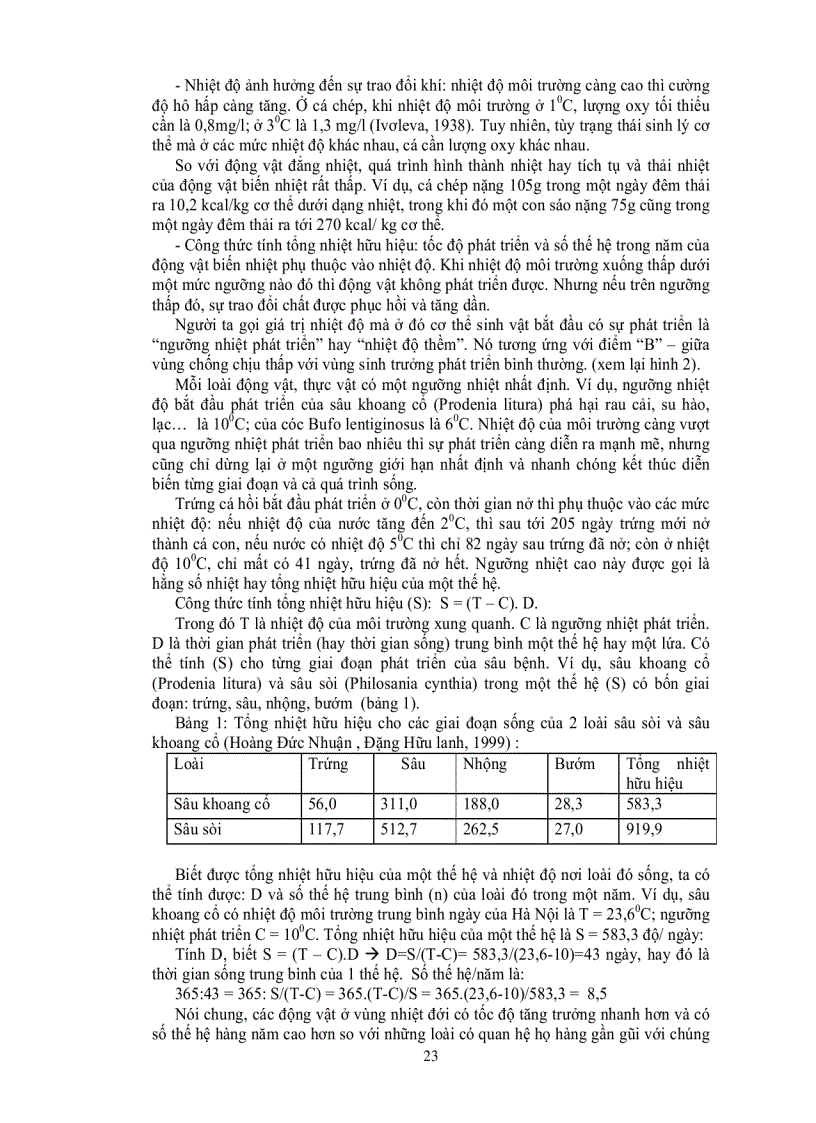 image for page Giáo trình Sinh thái học