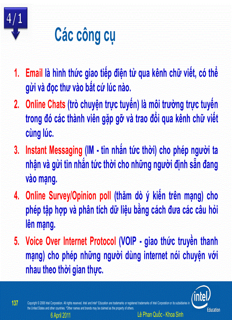 image for page Intel Buổi 4