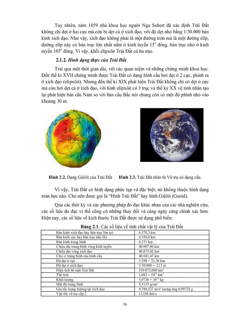 image for page Khoa Học Trái Đất