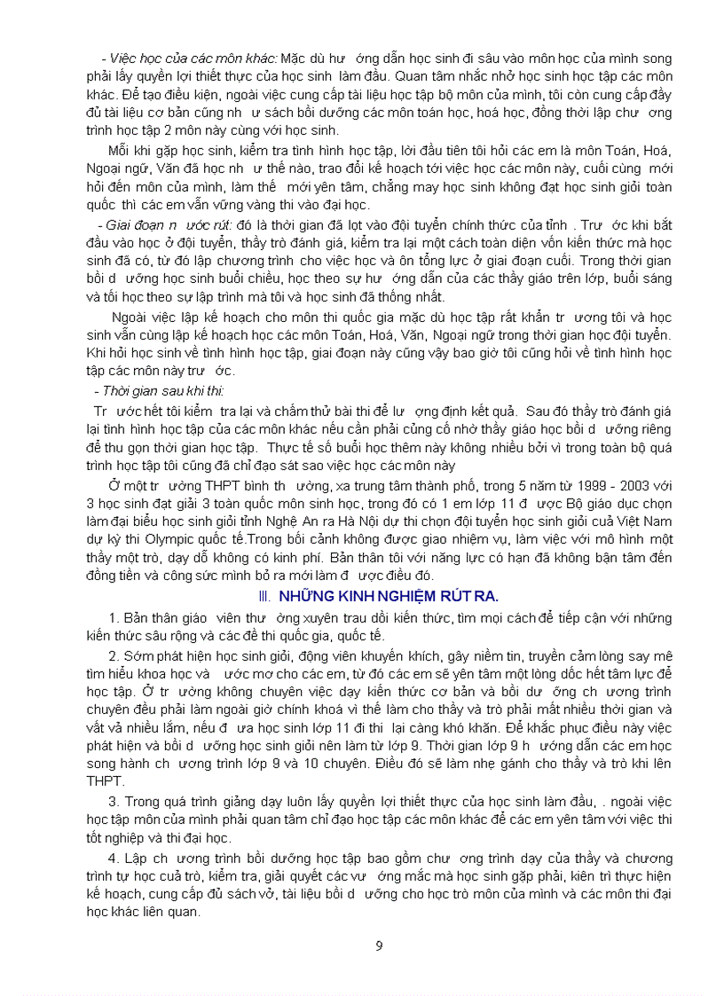 image for page Kinh nghiệm Nghề giáo