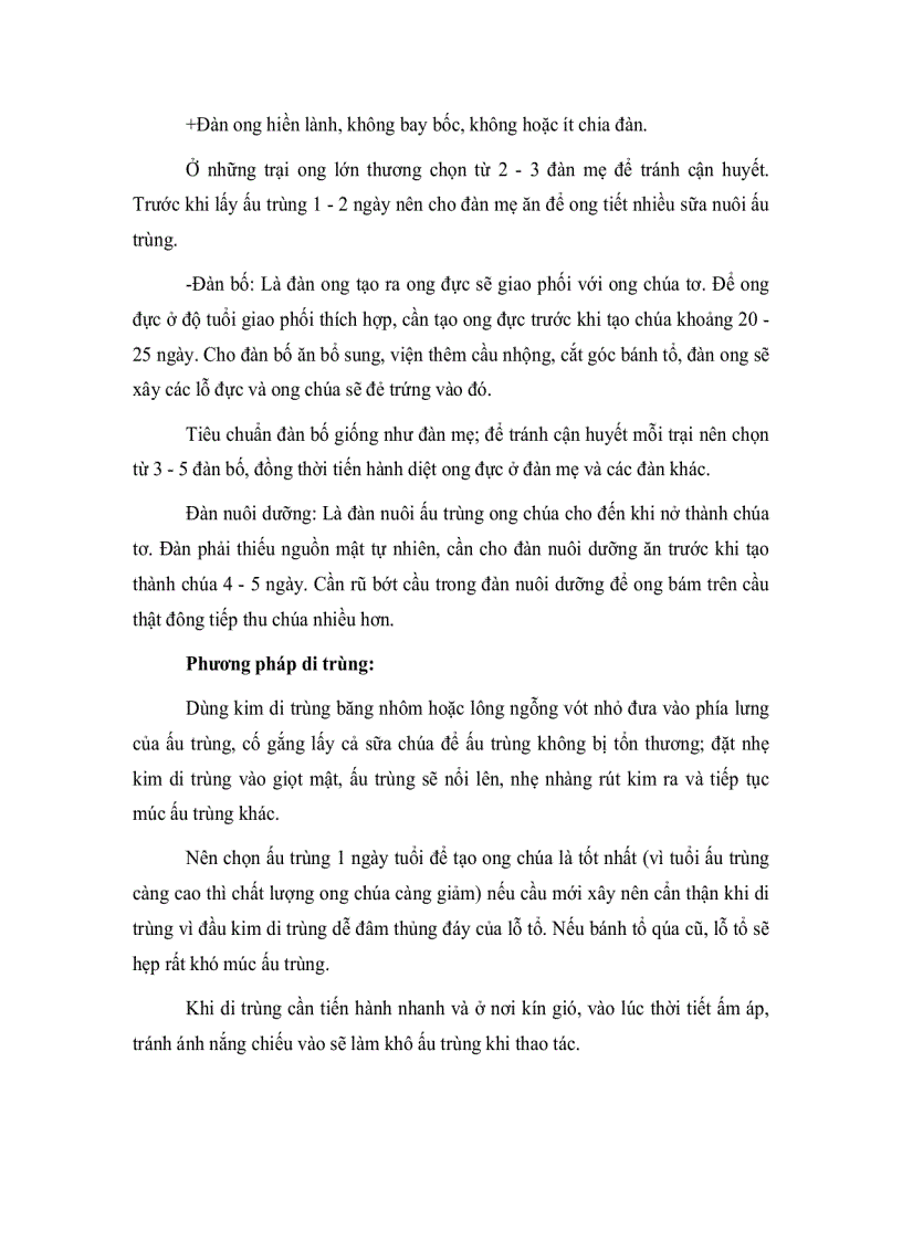 image for page Kỹ thuật nuôi mật ong