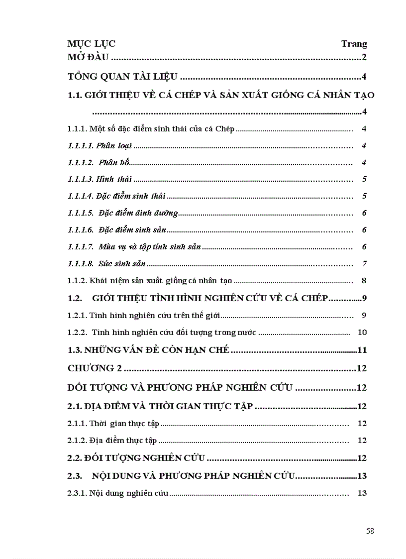 image for page Kỹ thuật sản xuất giống cá chép