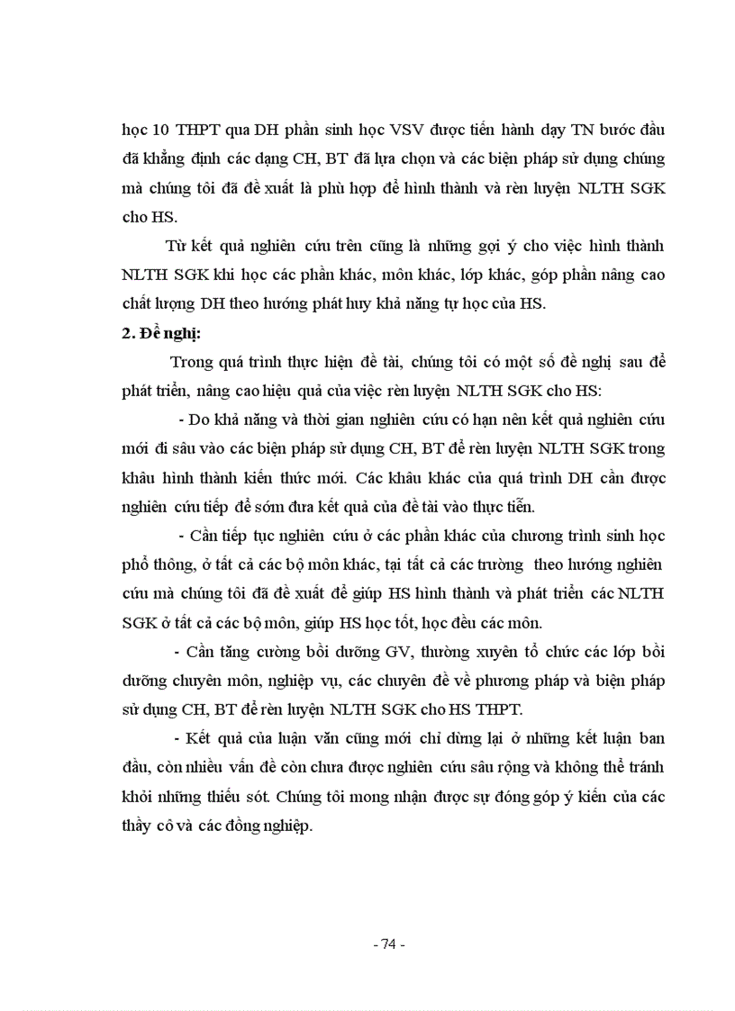 image for page Luận văn cao học chuyên ngành LL PPDH sinh học