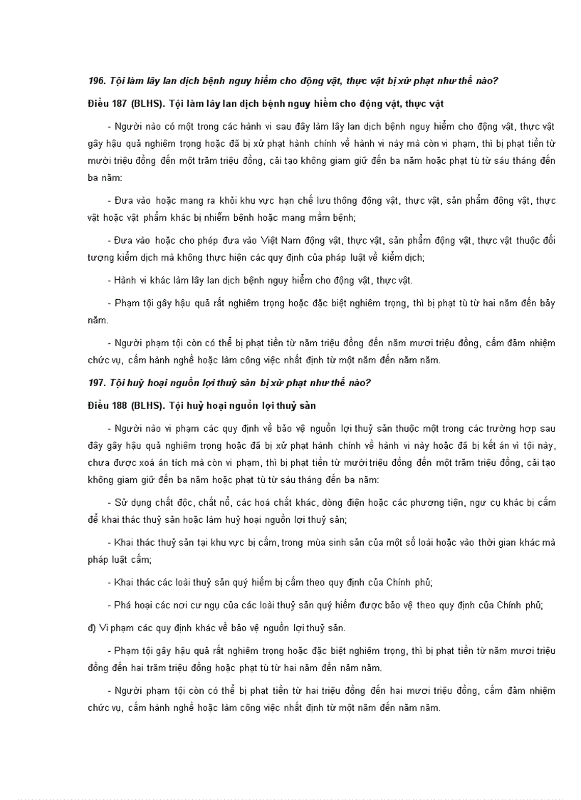 image for page Một số câu hỏi về môi trường