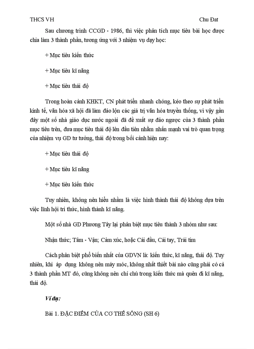 image for page Nhiem vu phuong phap day hoc THCS