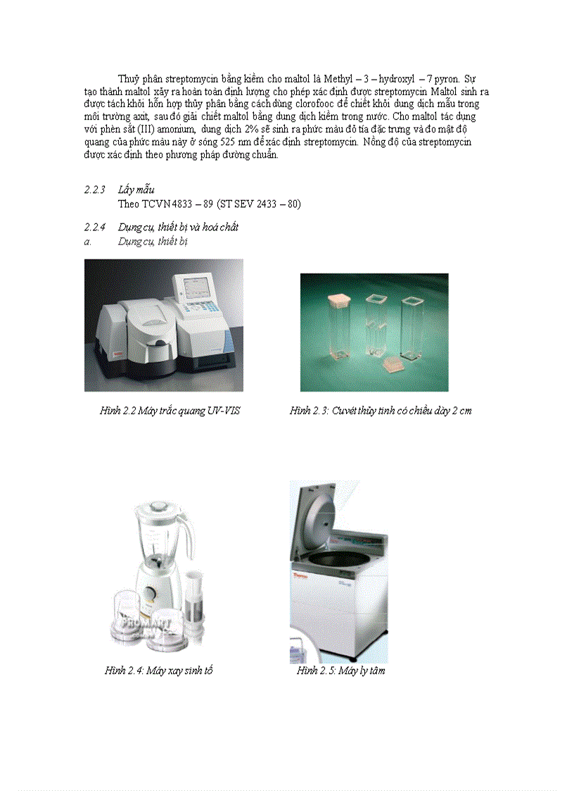 image for page Phan tich du luong chat khang sinh trong thuc pham