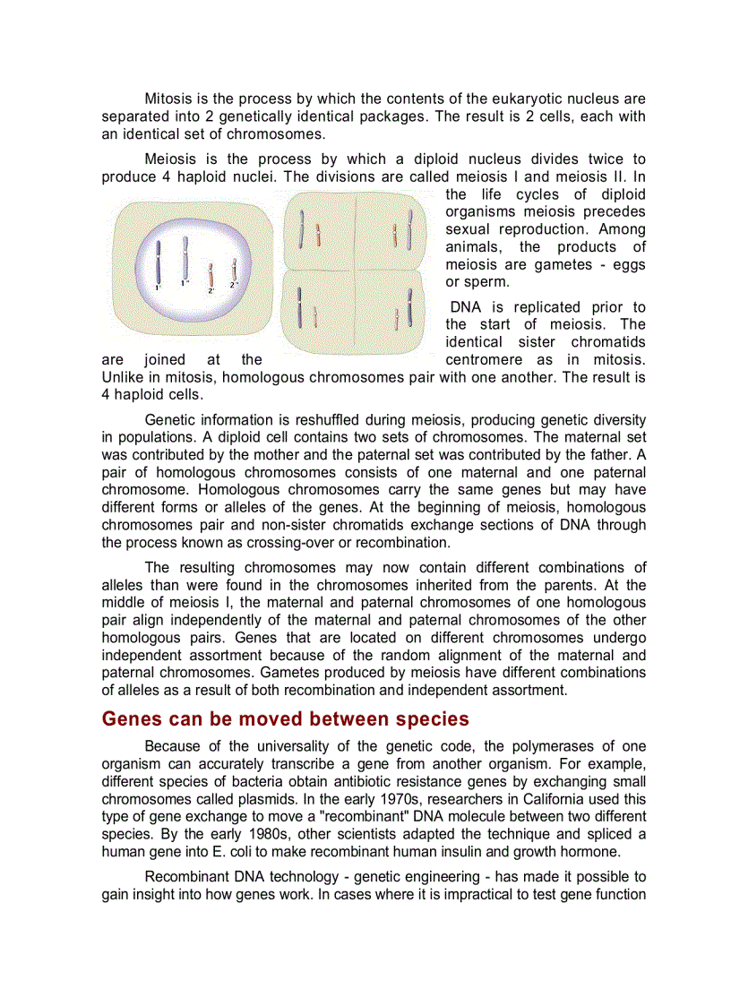 image for page Scientific background of genetics