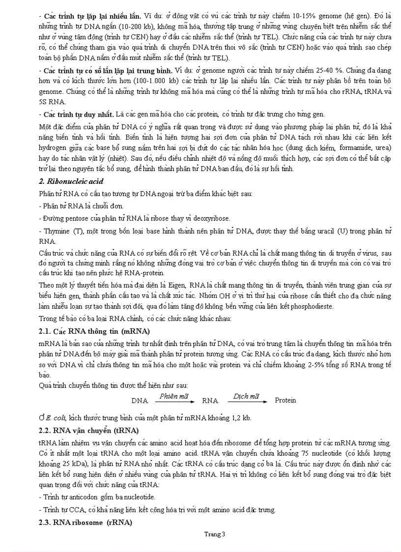 image for page Sinh hoc phân tử